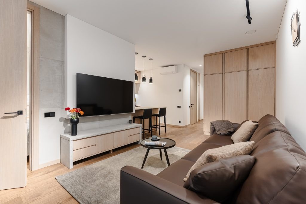 Modern one-bedroom studio with terrace V.P.14 - V.Putvinskio st. 8-14, Kaunas