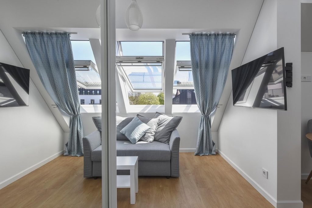 Bright top-floor apartment with private terrace - Druskininkų st. 6-16, Kaunas