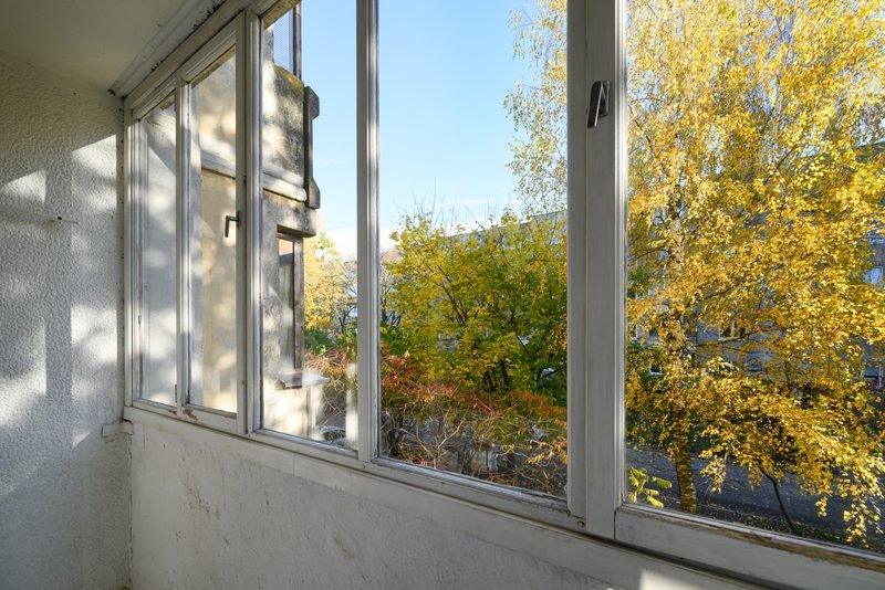 Vaizdas nuo balkono – Šiaurės pr., Eiguliai